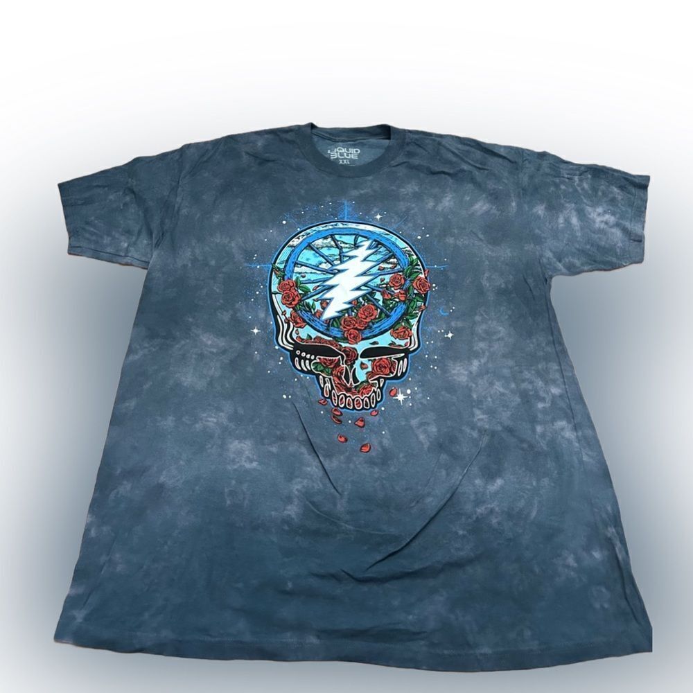 Liquid Blue Grateful Dead Band Tshirt NWOT
